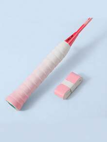 1pc Badminton Gradient Color Grip Tape, Shock-Absorbing Wear-Resistant Anti-Slip Sweat-Absorbent Grip Tape Gradient, Badminton Grip Tape Sweat-Absorbent For Men And Women - Multicolor - View 2
