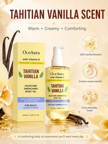 Minyak Pelembap Tubuh Vanila 100ml, Perawatan Harian Lembut untuk Kulit Tubuh, Tekstur Halus dan Menyegarkan - Multi Aroma - View 5