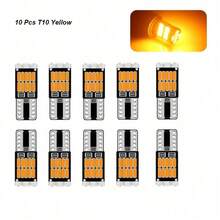 10入 T10 C5W LED燈泡 194 168 汽車儀表板車頂閱讀燈 車牌燈 停車燈 12V 車用指示燈 LED汽車燈泡 - 26SMD - 查看 13