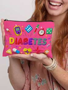 Borsa per la conservazione dei medicinali con motivi di medicinali, leggera, portatile, multifunzionale, regalo per amici, famiglie, professionisti sanitari. - Multicolore - Visualizzare 10