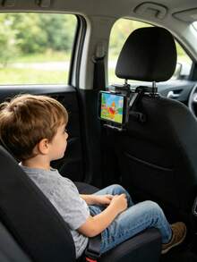 Car Backseat Headrest Tablet Holder, Car Seat Phone Mount, Suitable For Most Tablets And Phones, Convenient And Easy To Use - Multicolor - View 6