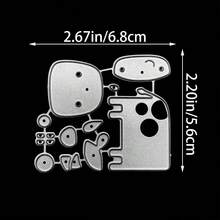 Recortes de Animais Pequenos para Cartões, Recortes para Scrapbook, Moldes para Cartões, Recortes de Metal em Formato de Folha de Lótus, Recortes para Cartões de Saudação, Modelos de Relevo, Decoração DIY para Scrapbook e Cartões de Bênção - Faça você mesmo diversos animais pequenos - Visão 19
