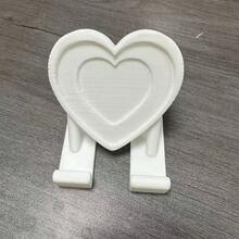 Supporto per telefono a forma di cuore | Supporto universale stampato per tablet, organizzazione da scrivania, adatto per casa, ufficio, decorazione per feste, perfetto per compleanno, vacanza, matrimonio/compleanno, vacanza, regalo per la sposa, regalo per la damigella d'onore, addio al nubilato, senza alimentazione richiesta - multicolore - Visualizzare 13