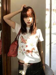 Women Tops - White - View 2