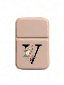 Espejo de maquillaje portátil y plegable, con patrón de letras A-Z, espejo de maquillaje de sobremesa, espejo de viaje, producto de belleza, espejo de maquillaje portátil de sobremesa rectangular, regalos, viaje, artículos baratos, esencial de viaje - Multicolor - Ver 35