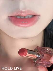 HOLD LIVE 水晶透亮水光固色唇凍 H07 極簡性感蜜桃色 - H07 Peach colored lipstick - 查看 2