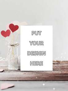 Personalized Greeting Cards With Envelopes, Custom Photo Printed Cards, Custom Cards, Birthday Cards, Thank You Cards, Wedding Cards, Pet Cards, Personalized Cards For All Occasions - Multicolor - View 2