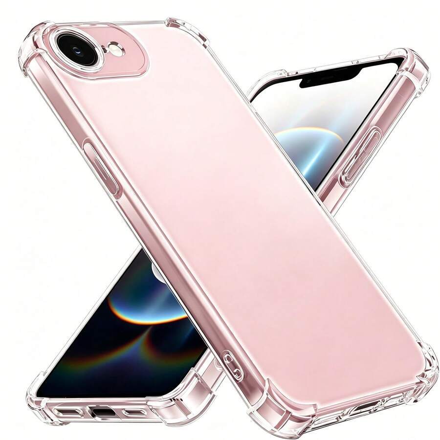 透明不泛黃軟殼,相容 iPhone 17e 16e 7 8 Plus SE 2020 SE 2022,防震防摔透明手機殼,相容 iPhone 18 Pro Max 17 Pro Max 16 Pro Max 15 13 14 11 12 XS Max - 無色 - 查看 1