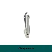不鏽鋼指甲剪 - 防濺指甲與腳趾甲剪，2-5mm 咬合開口，25° 斜角，人體工學手柄，適用於美甲與足部護理，足部護理工具，現代美容工具，耐用美容工具 - 彩色 - 查看 8