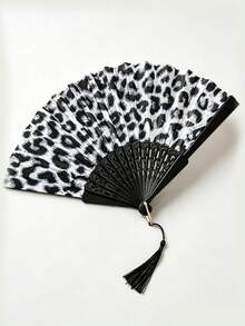 1 pieza Abanico plegable de mano vintage, adecuado para disfraces, actuaciones de danza, fiestas de té, decoración de bodas - Multicolor - Ver 5