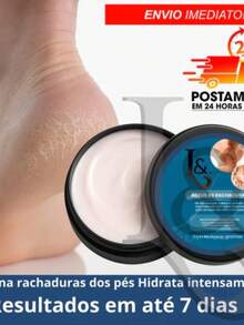 Creme L&Beauty para Rachaduras nos Pés - Hidratação e Tratamento 150g - Creme para rachaduras - Visão 3