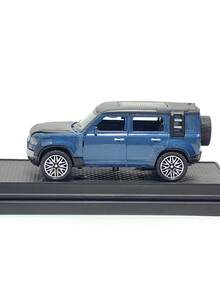 Alloy Car Model Simulation Glide Metal Small Sports Car Inertia Off-Road Racing Car Model Boys Pocket Ornament Small Car - Blue - View 3