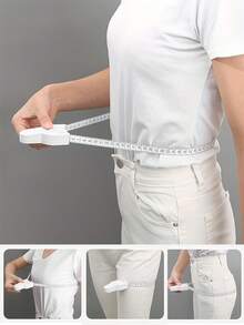 2pcs/Set - Automatic High Precision Measuring Tape, Used For Measuring Body Dimensions, Fitness Tape Measure, Can Be Used To Measure Waist, Hips, Thighs And Abdomen. - Default - View 2