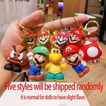 Pattern Stylish Key Ring Ornament Multifunctional Backpack Charm Daily Matching Fashion Present Accessories Random Style Delivery - Multicolor - View 2