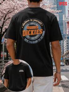 男女兼用 Tシャツ メンズ 半袖 半袖Tシャツ 春服 夏服 服 トップス ゆったり ビッグシルエット グラフィック プリント デザイン ギフト プレゼント ストリート 春 夏 秋 冬 メンズ - ブラック - チェックする 1
