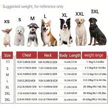 Metglad 中大型犬冬季外套，带羊毛衬里的保暖背心 - 宠物服装，寒冷天气狗狗雪地夹克，防风冬季大衣 - 棕色 - 查看 9