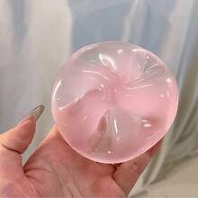 多功能軟球 6cm/4cm 慢回彈設計，可愛趣味紓壓效果，適合作為可愛禮物，新款模擬捏捏球，緩解壓力 - 彩色 - 查看 4