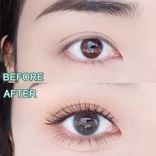 10 Pairs Japanese Manga Style Pointed Tail Transparent Invisible Stem False Eyelashes, Manga Little Devil Natural-Looking Eyelashes - 402-f - View 5