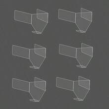 10/20/30 piezas Cubiertas de enchufe estándar de EE. UU., diseño transparente a prueba de descargas eléctricas, fácil de instalar, cubiertas de enchufe de plástico confiables - Multicolor - Ver 6