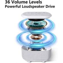 Mquina de ruido marrn, mquina de sonido de 30 sonidos calmantes, mquina de ruido blanco con 12 colores de luz nocturna, mquina de sonido para adultos, bebs y nios, cancelacin de ruido para - Blanco - Ver 5