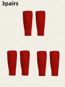 3 Pairs Unisex Sports Socks, Anti-Slip Football Socks - Multicolor - View 10