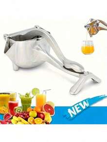 1pc Large Manual Juicer, Multi-Function Hand Press Fruit Juicer With Lemon Squeezer, Lemon Juicer, Efficient Juicing, Easy To Use, Lightweight, High-Quality Material, Juicer, Healthy Lifestyle, Lemon Juicer, Kitchen Appliance, Home Decor - Multicolor - View 7