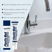 150G Plastic Mud Waterproof Caulk Seal, Transparent Flexible Sealant For Bathroom Kitchen Tile Gaps Window Sink, Water-Based Mildew Resistant Leak-Proof Sealant - Transparent Sealing and Waterproofing Adhesive - View 13