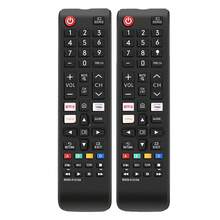 VELEC BN59-01315A 电视遥控器替代品 - 兼容三星智能电视，设置简便，经久耐用，通用红外遥控，流媒体快捷键 - 适用于三星智能电视、液晶电视、LED电视、高清电视、3D电视型号 - 查看 7