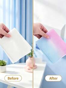 200/100/5pcs Washing Machine Color Catcher Filter, Prevents Color Bleeding, Absorbs Loose Dye During Washing, Anti-Staining, Odorless, Suitable For Home And Commercial Washing Machines, Clothing Protection - Multicolor - View 9
