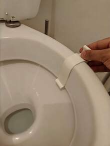 2pcs Toilet Seat Stabilizer, Anti-Wobble Anti-Slip Fixing Accessories, Universal Alignment Clips For Kitchen And Bathroom, Stable Bathroom Accessories For Home, Apartment And Rental - 2 - View 8