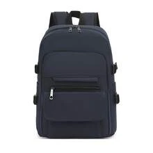 Stylish Waterproof Backpack Made Of Durable Material, Suitable For Daily Use, University And Hiking. - Blue - View 3