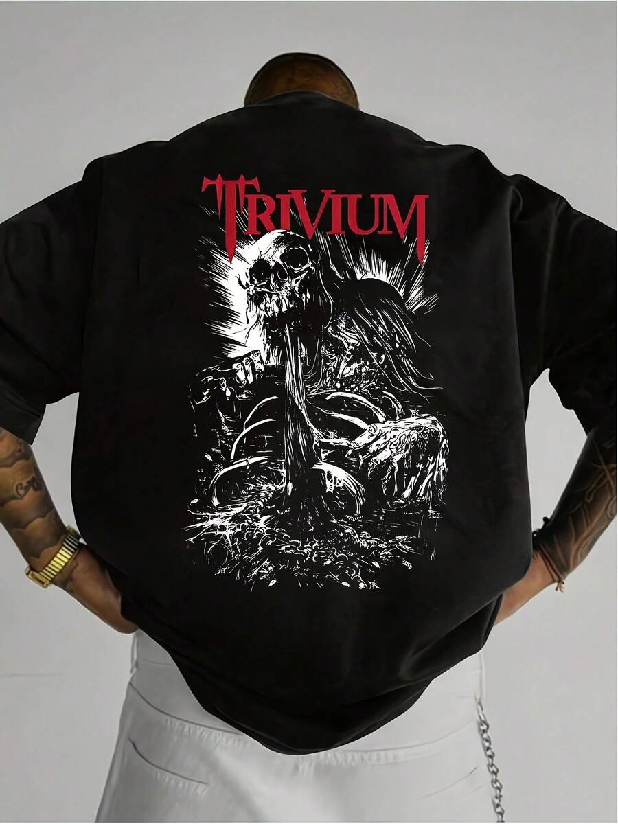 Men T-Shirts - Black - View 1