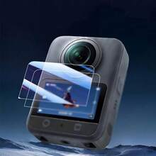 Pelindung Layar Kaca Tempered Anti Gores untuk Kamera Panorama DJ* Osmo 360, Film Pelindung Tahan Lama, Aksesori Kamera Praktis untuk Perjalanan, Olahraga, dan Perekaman Harian - View 1