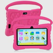 7-Inch Kids Electronic Learning Tablet, 64GB Storage, 4GB RAM, Android 13.0, 1280X800 IPS Resolution, Parental Control, Educational Apps, Protective Case - Multicolor - View 9