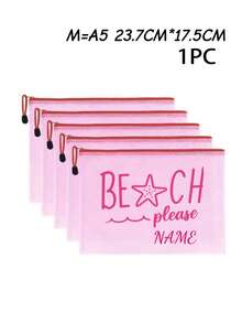 Bolsa pequeña con cremallera personalizada con letra | Bolsa de separación húmedo/seco personalizada, adecuada para mascarillas, piscina, playa, lago, barco, viajes, artículos de tocador, bolsa de piscina con estampado de coco en inglés con letra de sombra grande, bolsa de dama de honor para boda, bolsa de protector solar personalizada para despedida de soltera, bolsa de almacenamiento de protector solar, favor de fiesta, decorativa de alta calidad, moda, linda, colorida, exquisita personalizada, personalizada, única, regalo ideal para ella, - Multicolor - Ver 11