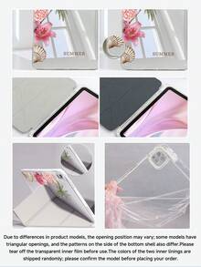 椰子樹、海洋與海龜插畫保護殼，適用於 iPad Air 8(M4)2026(11英吋)、Air 4/5 10.9英吋、7/8/9代 10.2英吋，內建筆槽，適用於 Tab S6 10.4英吋、Kindle 11代(2022/2024)、Kindle Clara 2E、Clara Colour、Clara BW(6英吋)與 Libra Colour(7英吋)，可愛女孩風時尚設計，生日節日禮物 - 彩色 - 查看 8