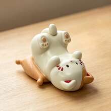 1/2/3 Cute Cat-Shaped Phone Stands, Creative Animal-Shaped Holder Decor, Suitable For Glasses, Phone And Pen Holder. Office Decoration, Desktop Home Decor Or Holiday Gift - Single Piece - View 11