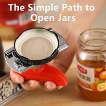 2pcs Weak Grip Can Opener, Jar & Bottle Lid Opener Suitable For Elderly With Arthritis - View 5