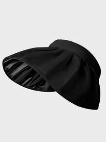 Topi Matahari Multifungsi Bertepi Lebar Menawarkan Perlindungan UV Tinggi, Bernapas, Topi Matahari Bergaya untuk Aktivitas Luar Ruangan Wanita, Ringkas, Ramah Rambut, Dapat Dilipat - Topi matahari (termasuk tali penahan angin) - View 13