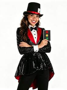 Traffic Light Card - Popular Traffic Light Card Magic Prop, Simple Performance With Magical Effect, Easily Sparks Audience Curiosity, Ideal Choice For Street, Stage, Close-Up Magic Performances And Family Interaction - Multicolor - View 3