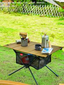 Foldable Camping Chair, Beach Chair, Fishing Chair, Outdoor Folding Table, Camping Equipment, Cup Holder Design, Aluminum Alloy Material, Quick Fold And Storage, Comes With Carrying Bag. Suitable For Camping, Travel, Hiking, Beach And Backyard Outdoor Accessories. - Multicolor - View 10