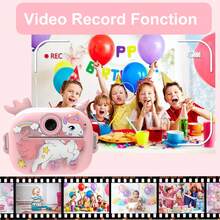 Kids Instant Camera Toy With Dual 1080P HD Cameras, 1200mAh Battery, 2 Printing Modes And 3 Printing Density Levels, Perfect Gift For Children, Suitable For Christmas And New Year - Multicolor - View 8