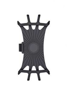 1pc 360° Rotating Silicone Baby Stroller Phone Holder, Fits 4 To 6.2 Inch Smartphones, Shockproof Hands-Free, Suitable For Travel, Soft And Secure Grip, Convenient For Parents - Multicolor - View 3