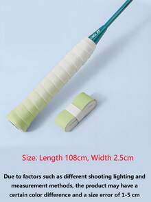1pc Badminton Gradient Color Grip Tape, Shock-Absorbing Wear-Resistant Anti-Slip Sweat-Absorbent Grip Tape Gradient, Badminton Grip Tape Sweat-Absorbent For Men And Women - Multicolor - View 8