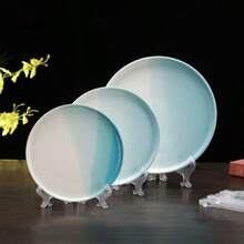 Soporte de Exhibición de Acrílico Transparente, Estante de Exhibición Universal para Platos, Vajilla, Marcos de Fotos, Monedas Conmemorativas, Soporte Decorativo de Escritorio, Plegable y Ahorrador de Espacio - Ver 9