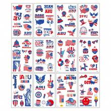 Anniversary American Independence Day Tattoo Stickers DIY National Day Face Stickers National Day Party Gathering - Multicolor - View 4