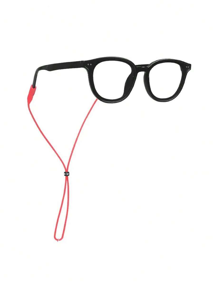 Cuerda antideslizante de silicona para gafas, hebilla ajustable, cuerda antideslizante para deportes de baloncesto, cuerda antideslizante para gafas, cuerda antidespérdicio para gafas, múltiples colores para elegir - Multicolor - Ver 1