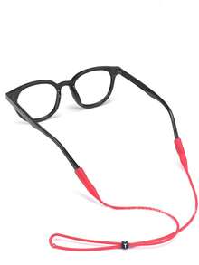 Cuerda antideslizante de silicona para gafas, hebilla ajustable, cuerda antideslizante para deportes de baloncesto, cuerda antideslizante para gafas, cuerda antidespérdicio para gafas, múltiples colores para elegir - Multicolor - Ver 2