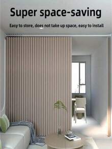 Foldable Partition Curtains And Shower Curtains, Easy To Install, With A Bohemian Style, No Need For Rods, Fashionable Light-Blocking Curtains, Space-Saving Home And Commercial Partitions, Vivid Artistic Design, Washable Polyester Fabric - 240 Partition Curtain - View 3