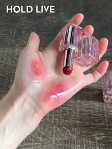 HOLD LIVE 水光透亮亮澤固體唇凍 H05 低飽和度黑茶拿鐵色 - H05 Red tea lipstick - 查看 3